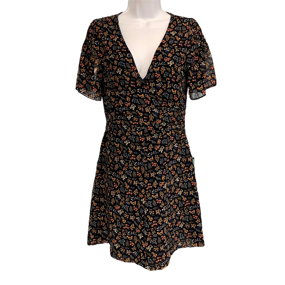 Madewell Cross-Front Wrap Dress